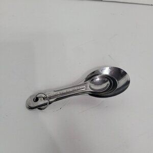 Vintage Aluminum Measuring Spoons Metric & Standard